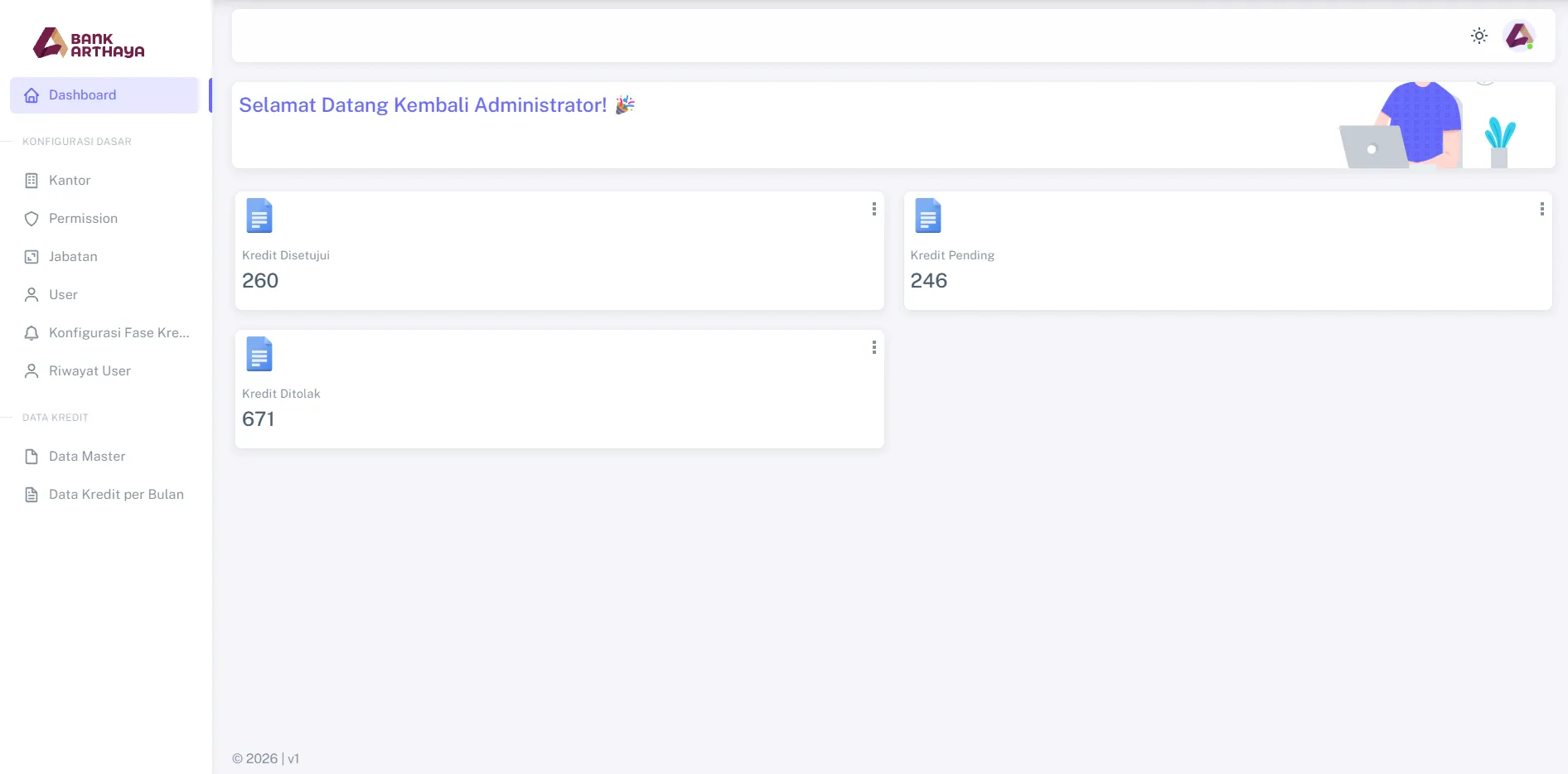 ECAR - Electronic Credit Arthaya Report
