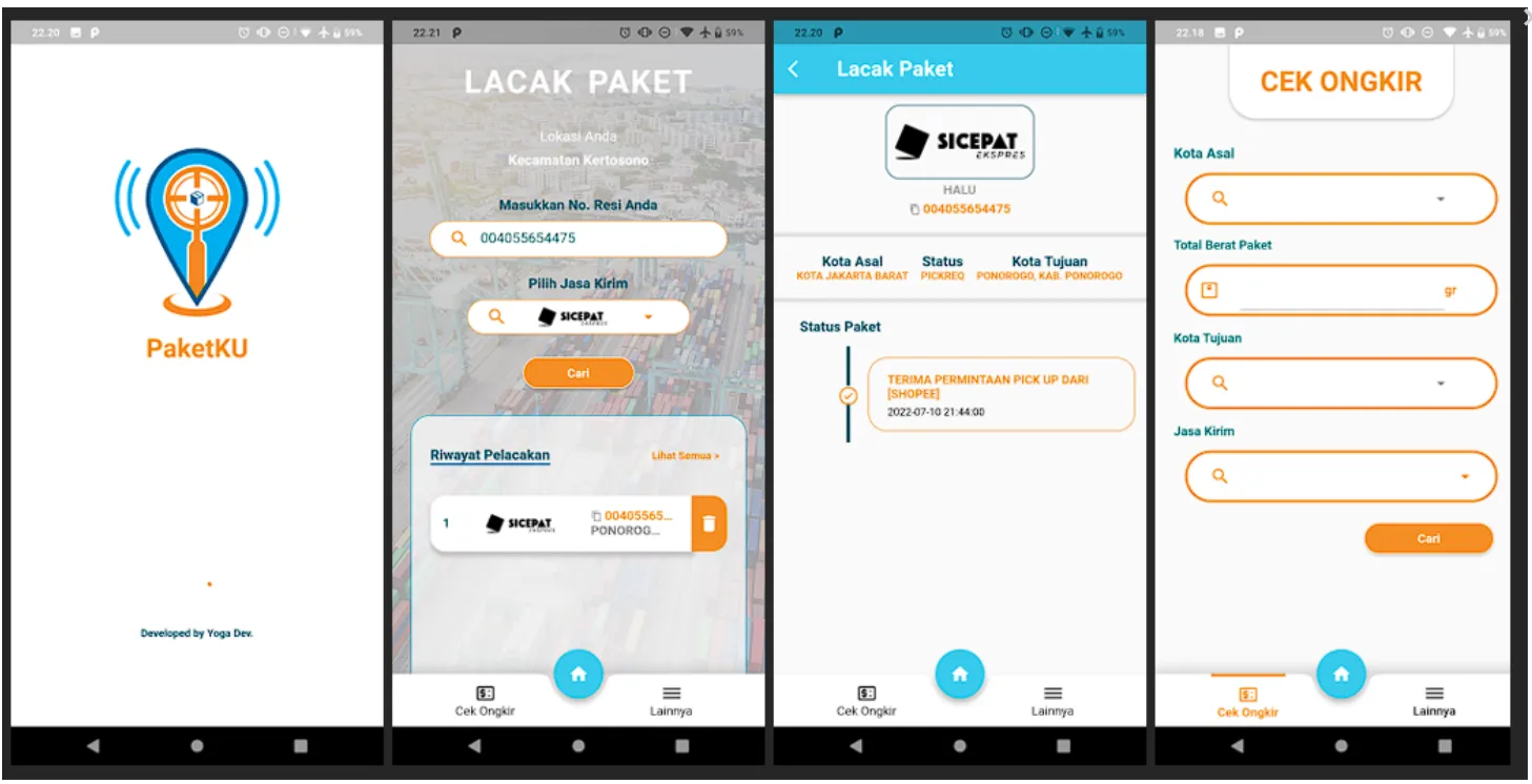 Paketku Tracking System